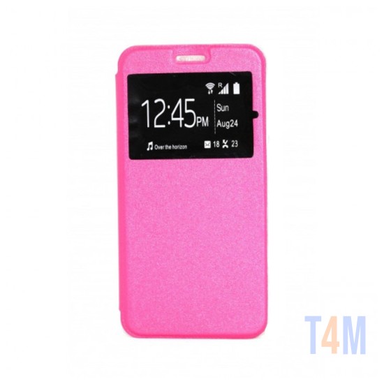 Capa Flip Candy para Samsung Galaxy A7 2016 Rosa